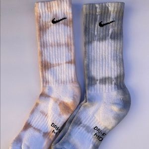 Tie-dye Nike Socks